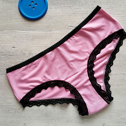 brazilky krajkové - Pink