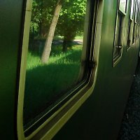 Vlakem ... ve snu .... autorská fotografie