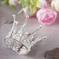 baby princess - střední vel. - korálková korunka