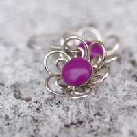 Náušnice růže