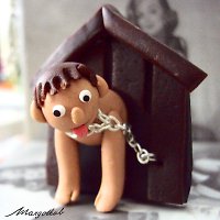 Ve zvířecí kůži -magnet