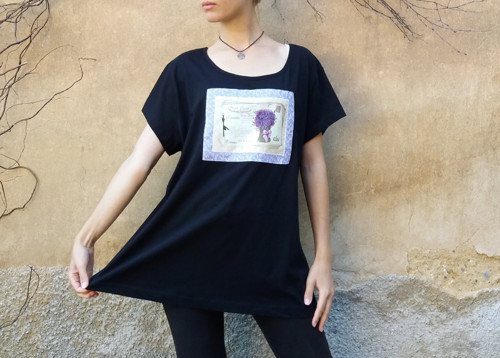 ČERNÉ LEVANDULOVÉ 3XL