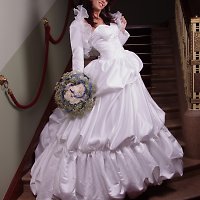 Luxusní sv. šaty pro romantickou dívku. AKCE!!