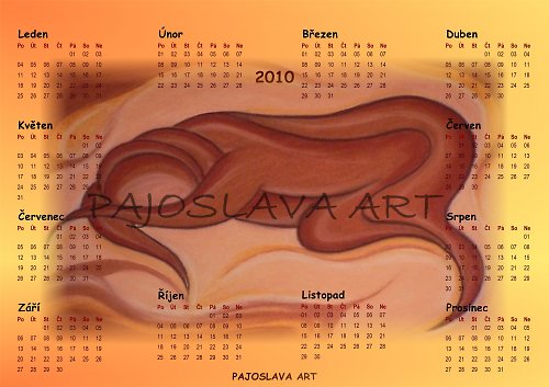 Kalend&aacute;ř 2010 s reprodukc&iacute;