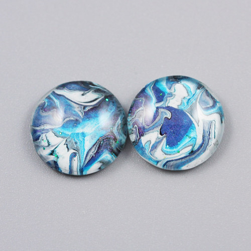 2 kabošony: sklo, 14 mm