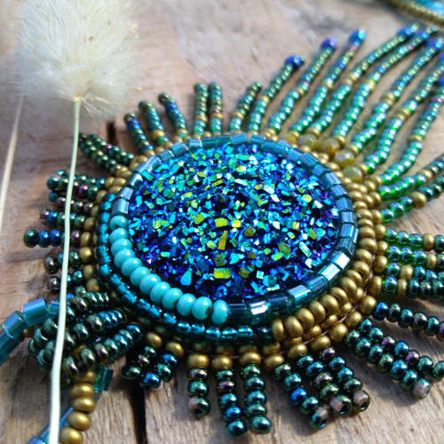 Peacock feather Peacock feather