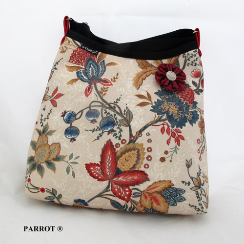 SUMMER FLOWER * hand made bag * PARROT®