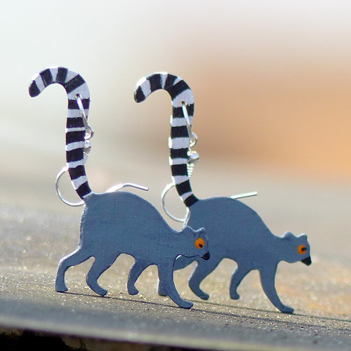 Náušnice - Lemur Náušnice - Lemur