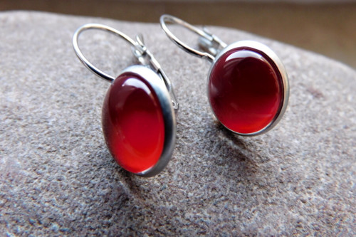 Naušnice visací -protialergické- nerezová ocel