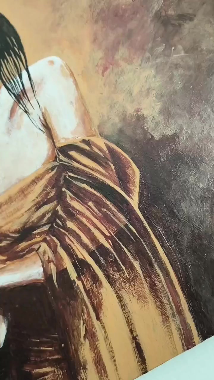 Zavonělo ticho, autorský obraz — video