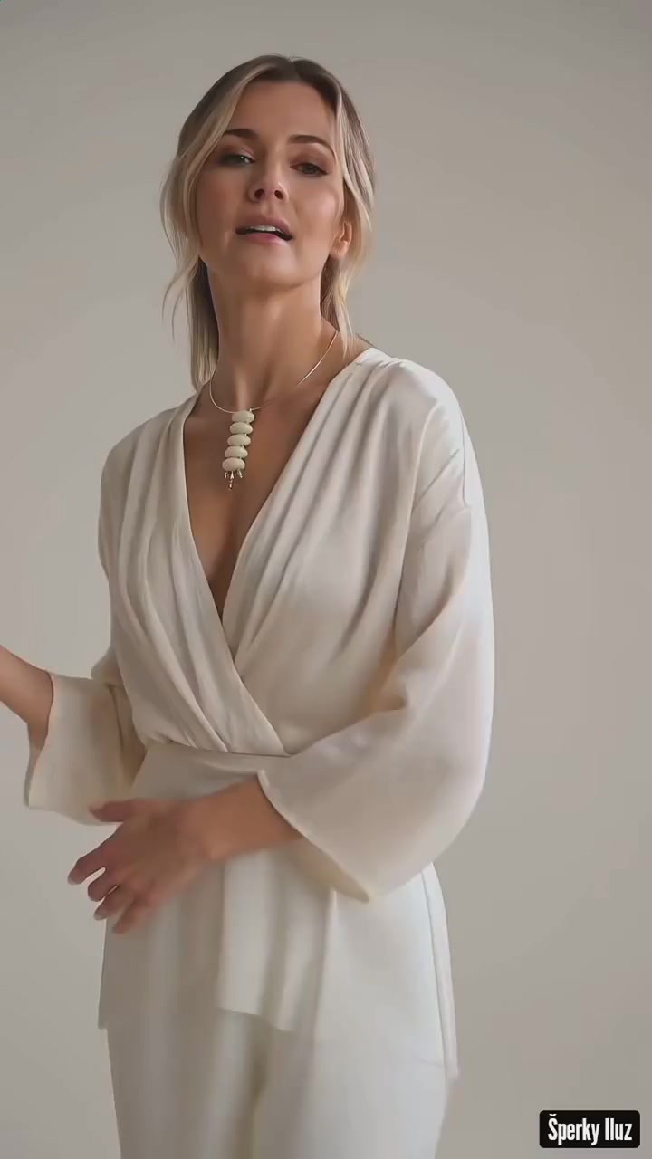 Minimalistický náhrdelník Kaskáda s korálky — video