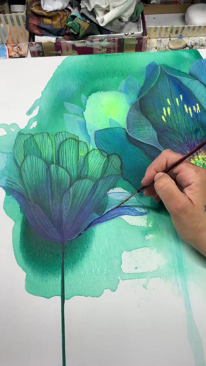 Originální obraz: Esence - 50x50cm — video