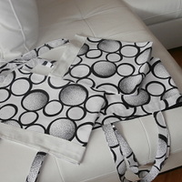 Tašky černobílé.