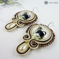 Náušnice s koťátky