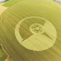 Kruhy v obilí u Boskovic