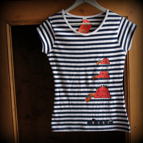 Triko dámské s beruškama vel.S-XL