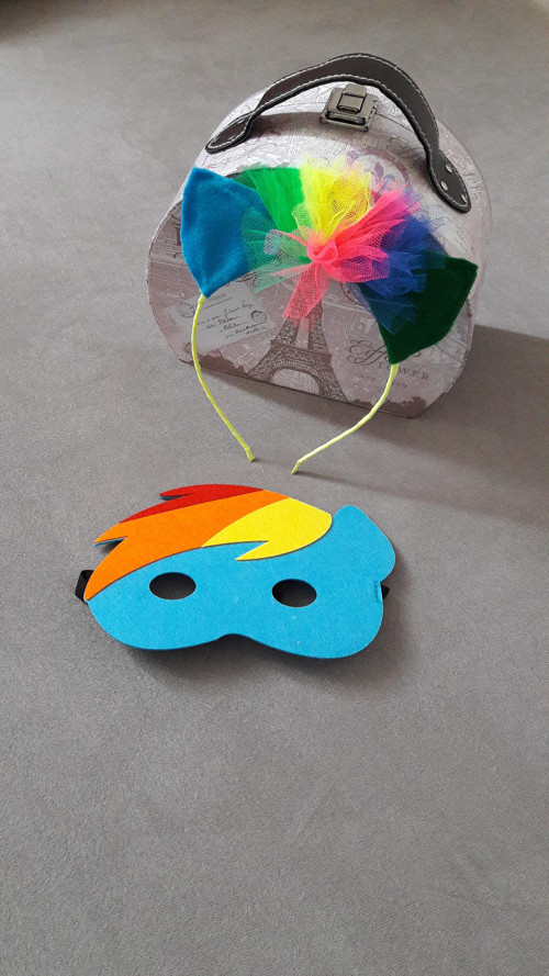 Rainbow duhovy konik - set 2 ks — foto 1
