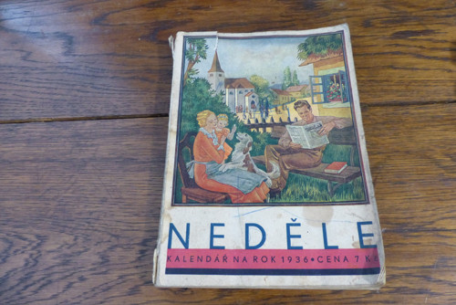 Neděle...kalendář na rok 1936