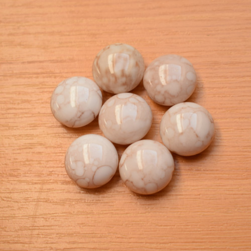 Akrylové korálky - 17mm - 4 kusy