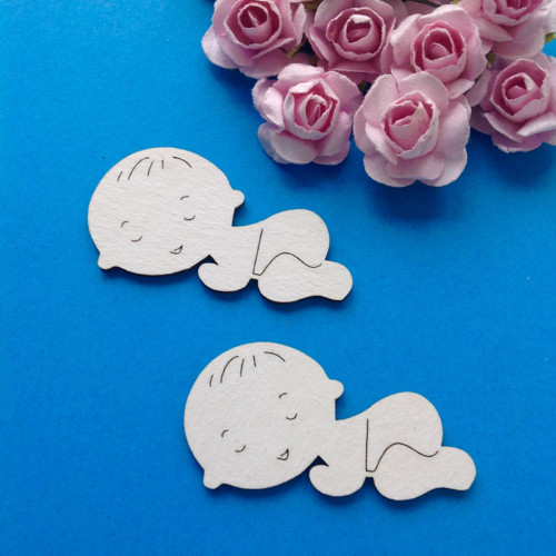 Dekorace 2 ks , chipboard (CHD) — foto 1