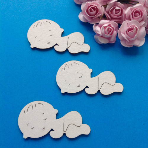 Dekorace 3 ks , chipboard (CHD) — foto 1