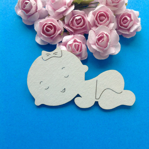 Dekorace 5,7 x 2,9 cm , chipboard (CHD) — foto 1
