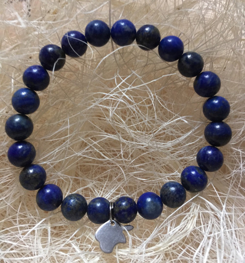 Náramek z lapis lazuli — foto 1