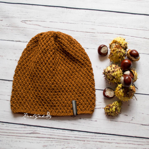 Hnědá.. (unisex s reflexním prvkem) — foto 1
