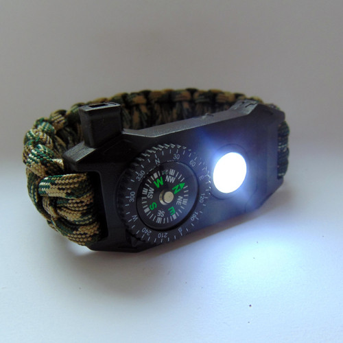 Survival náramek s LED světlem... — foto 1