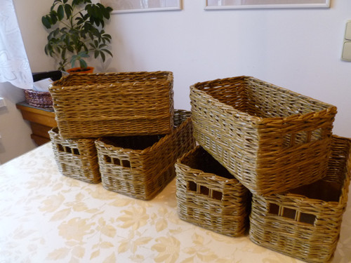 Cedrové koše - set 6 ks — foto 1