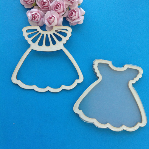 Dekorace shaker 6,5 x 6 cm, chipboard (CHD) — foto 1