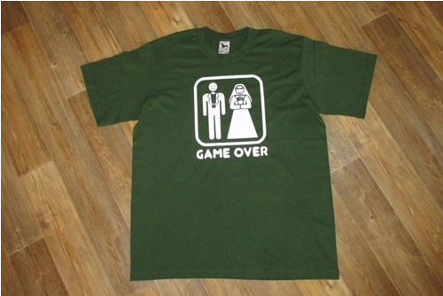 Pánské tričko Game Over — foto 1
