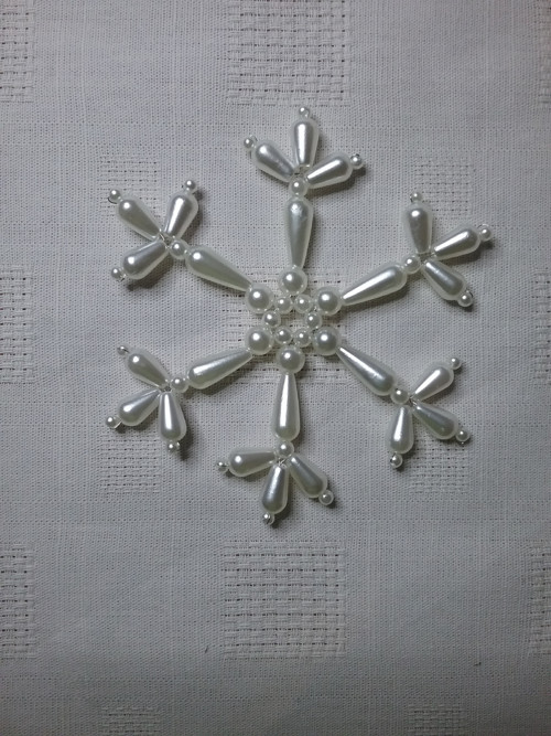 Sněhová vločka 8,5 cm