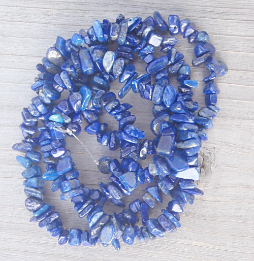 Lapis lazuli zlomky návlek — foto 1