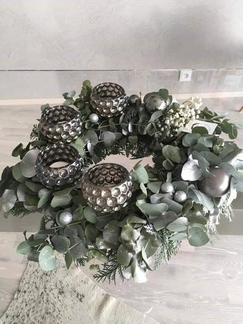 Adventní eukalyptový věnec 3 — foto 1