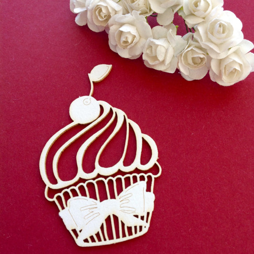 Dekorace 6,8 x 4,5 cm,chipboard (CHD)