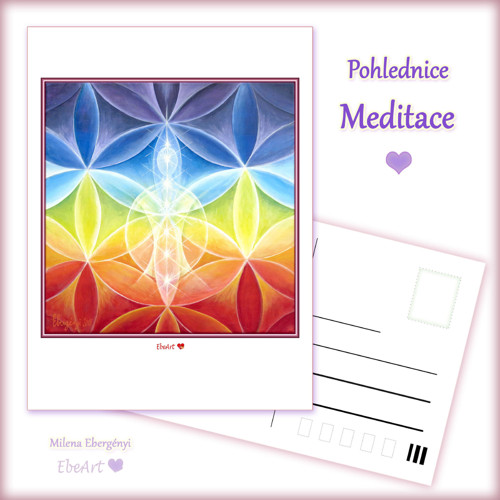 55. Meditace - Pohlednice — foto 1