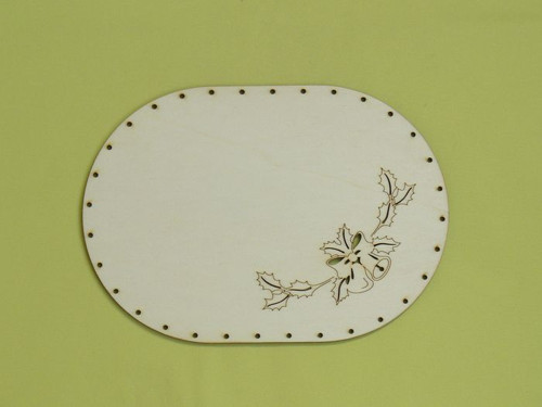 Dno ovál 24x17cm - zvonek