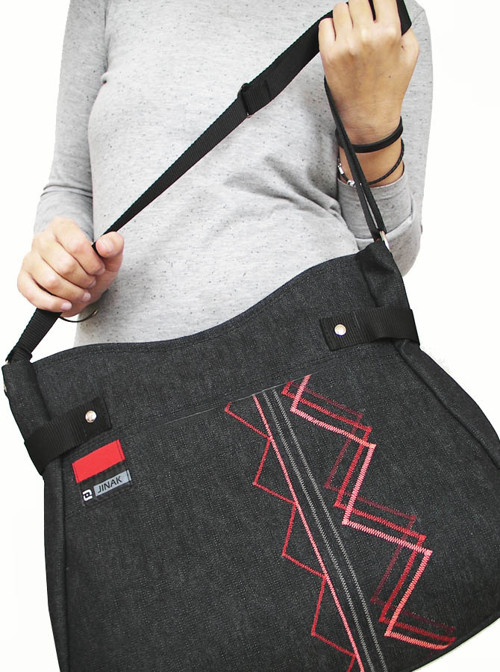 SAMOA BLACK red wide