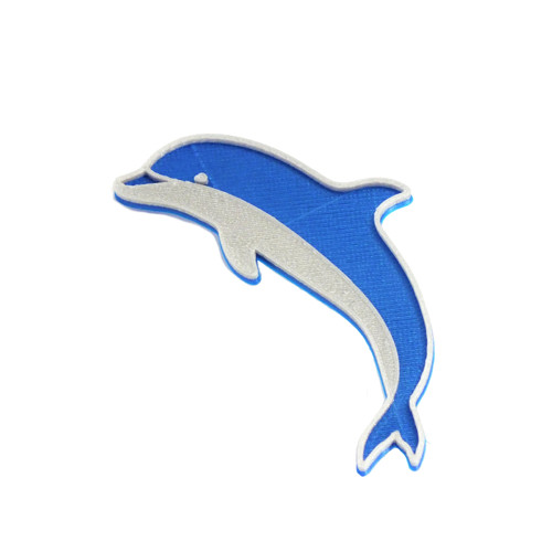 Delfín nobble blue/silver