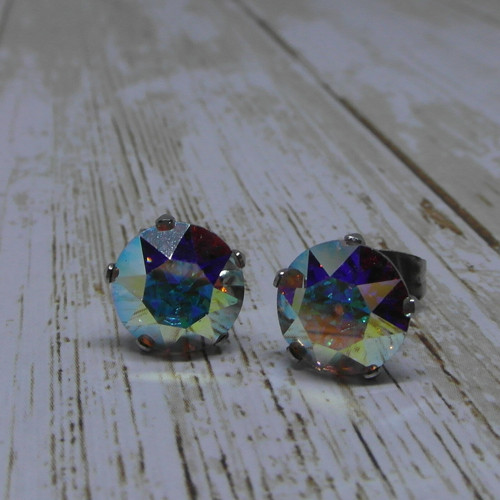 Náušnice swarovski puzetky aurore