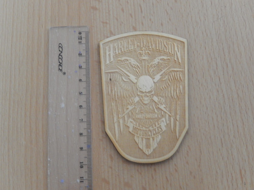 Harley Davidson 1 - dřevěný znak