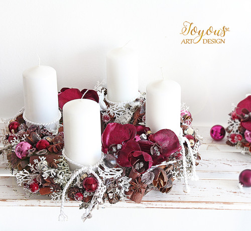 Voňavý adventní věnec — foto 1
