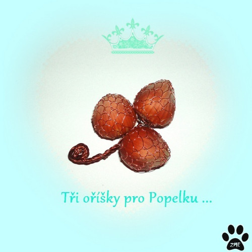 Tři oříšky pro Popelku - světle modrá