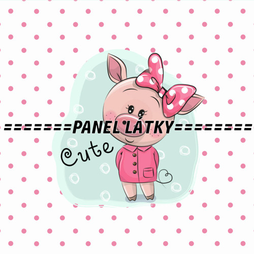 Bavlněný panel 25 x 25cm