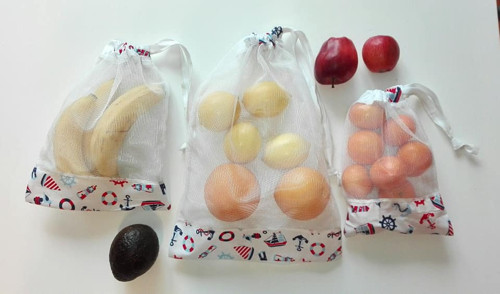 Sada pytlíků pro nákup bez obalů 3 ks — foto 1