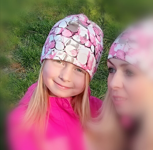 Dívčí čepka pro obvod 48-52cm