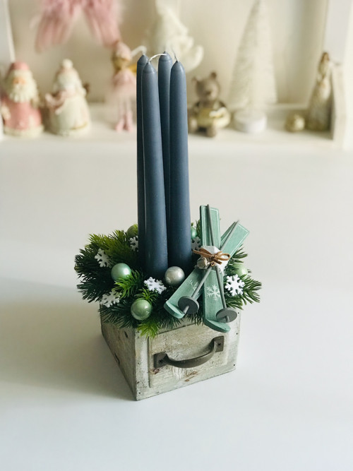Adventní svícen. — foto 1