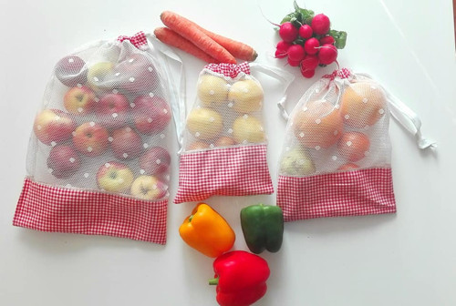 Sada pytlíků pro nákup bez obalů 3 ks — foto 1