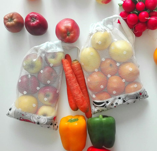 Sada pytlíků pro nákup bez obalů 2 ks — foto 1